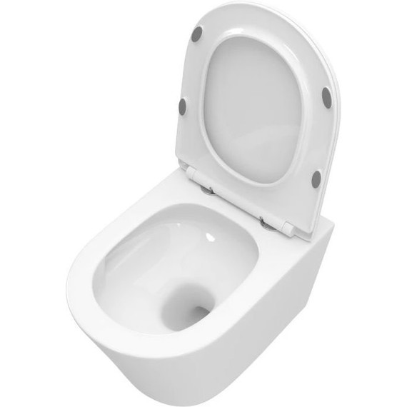 Инсталляция с подвесным унитазом комплект: Grohe Rapid SL 38772001 с подвесным безободковым унитазом BelBagno Tre-Tor BB5180CH-TOR/SC сиденье микролифт, крепление, кнопка смыва хром (Система смыва торнадо) - фото 11