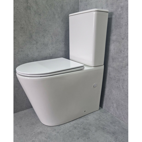 Унитаз-компакт CeramaLux TR2178-1 с крышкой микролифт (система смыва торнадо) - фото 2