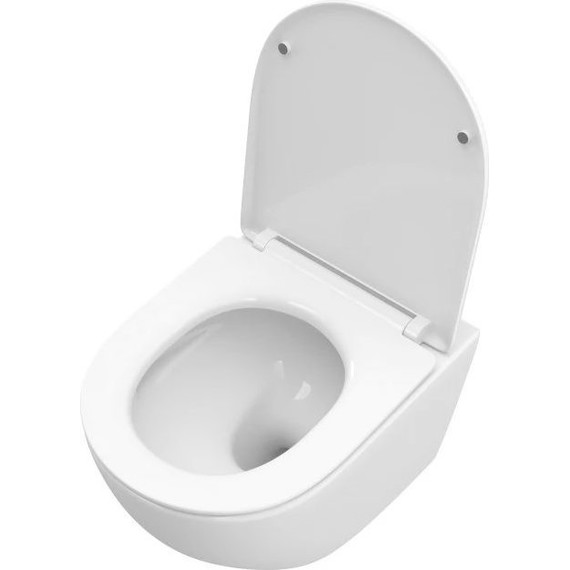 Инсталляция с подвесным унитазом комплект: Grohe Rapid SL 38772001 с подвесным безободковым унитазом BelBagno Uno-Tor BB5177CH-TOR/SC сиденье микролифт, крепление, кнопка смыва хром (Система смыва торнадо) - фото 13