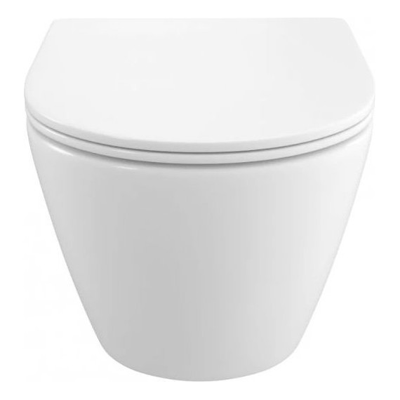 Инсталляция с подвесным унитазом комплект: Grohe Rapid SL 38772001 с подвесным безободковым унитазом BelBagno Uno-Tor BB5177CH-TOR/SC сиденье микролифт, крепление, кнопка смыва хром (Система смыва торнадо) - фото 9