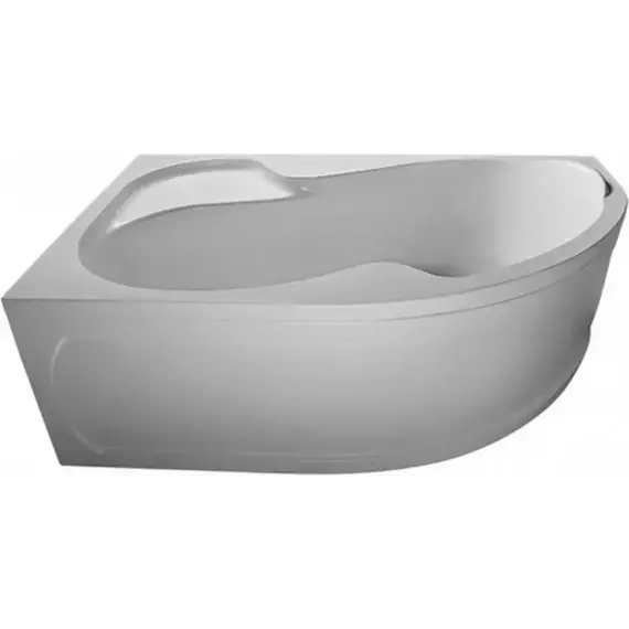 Ванна акриловая 1Marka Aura 160x105 см L, Размер - мм: 1600х1050 - фото 5