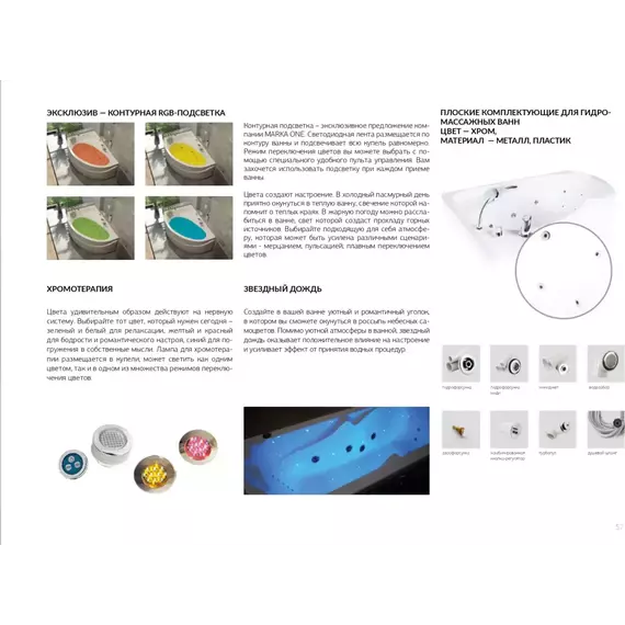 Ванна акриловая 1Marka Aelita 170x75 см, Размер - мм: 1700х750 - фото 10