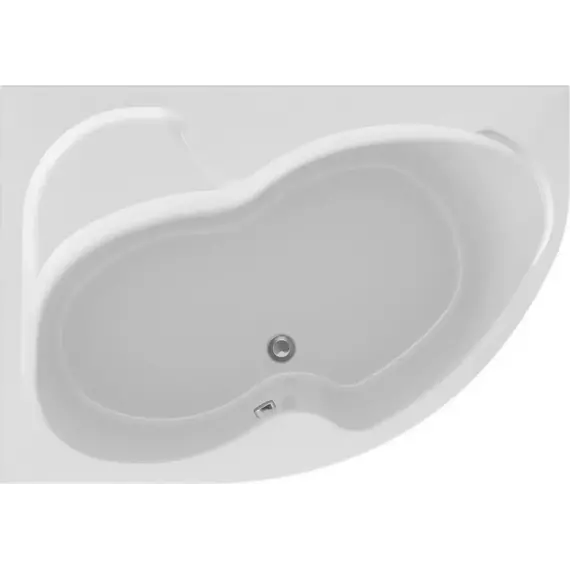 Ванна акриловая 1Marka Aura 150x105 см L, Размер - мм: 1500х1050 - фото 