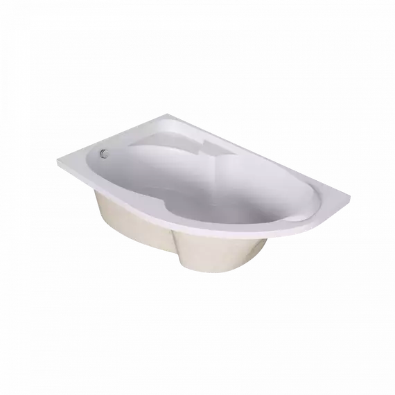 Ванна акриловая 1Marka Diana 150x90 см L, Размер - мм: 1500х900 - фото 6