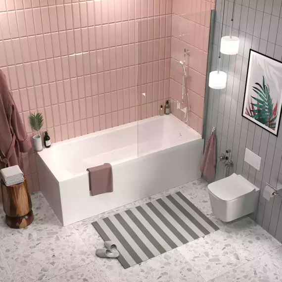 Ванна акриловая 1Marka Prime 180x75 см, Размер - мм: 1800х750 - фото 6