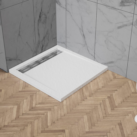 Поддон акриловый BelBagno 100х100 см TRAY-BB-DUE-A-100-4-W0 - фото 