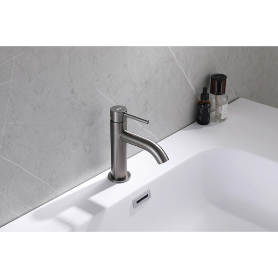 Смеситель для раковины Abber Wasser Kreis AF8110NG, никель, Цвет производителя: никель - фото 2