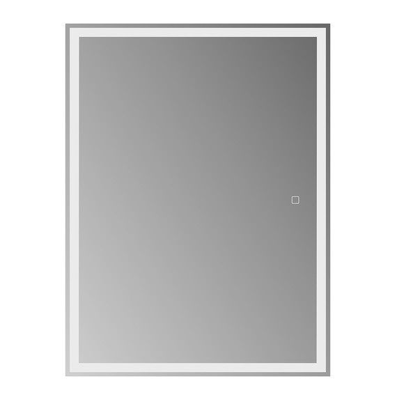Зеркальный шкаф BelBagno 60 см SPC-GRT-600/800-1A-LED-TCH, белый - фото 