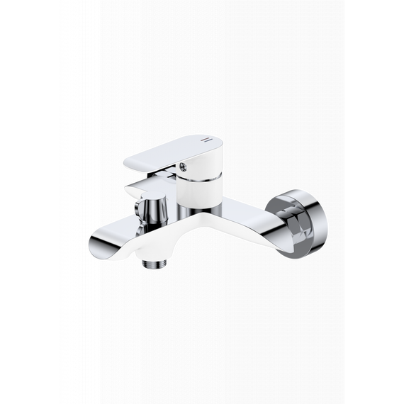Смеситель для ванны Sole Tahoe S043WC, хром белый - фото 