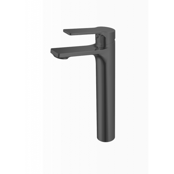 Смеситель для раковины высокий Sole Lucerne S062B, чёрный - фото 