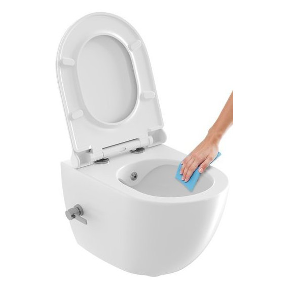 Унитаз-биде подвесной Ravak Uni Chrome RimOff X01912 - фото 4