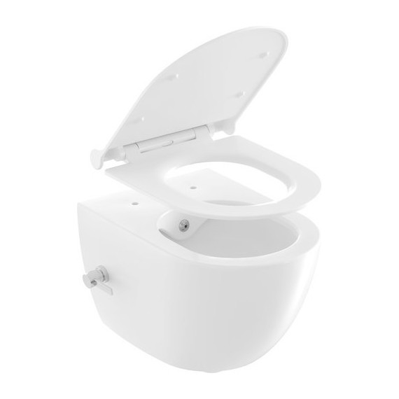 Унитаз-биде подвесной Ravak Uni Chrome RimOff X01912 - фото 7