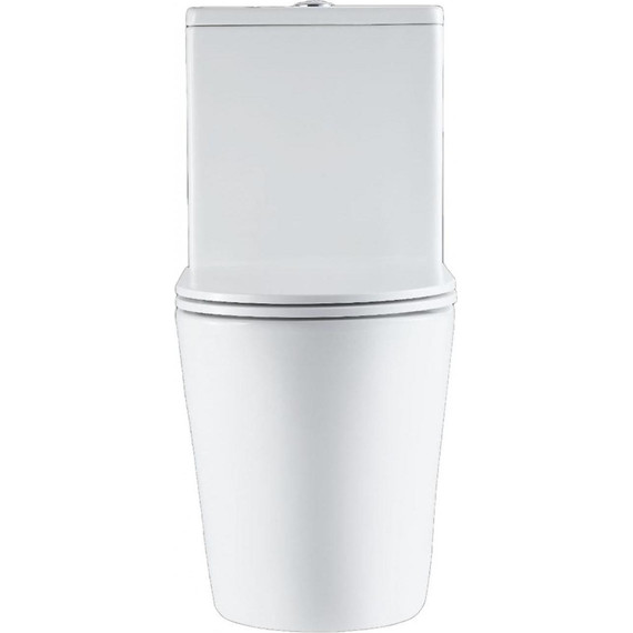 Унитаз-моноблок безободковый Mirsant ARK с крышкой Soft-close (система смыва торнадо) - фото 2