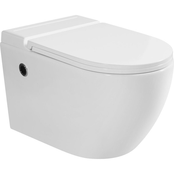 Унитаз подвесной импульсный Mirsant PROXY impulse УТ000097620 с крышкой Soft-close - фото 