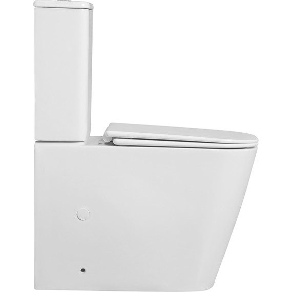 Унитаз-компакт безободковый Azario ESCONDA AZ-1255A с крышкой микролифт (система смыва торнадо) - фото 6