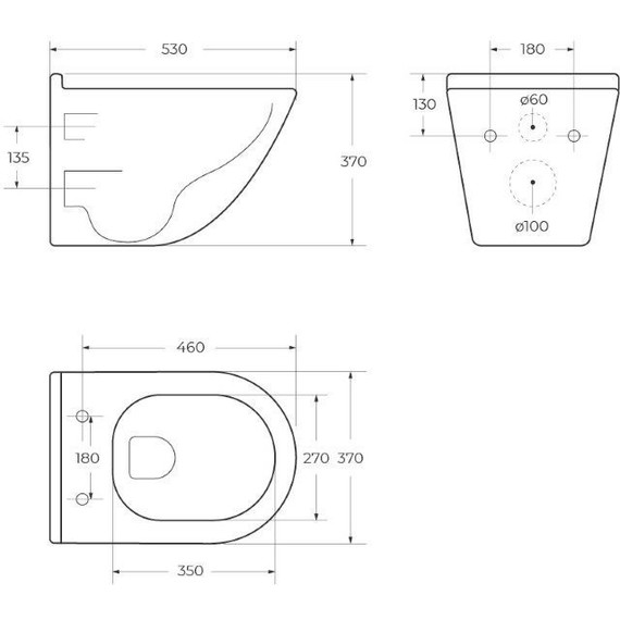 Унитаз подвесной безободковый BelBagno Senso-Tor BB017CH-TOR/SC (система смыва торнадо) с крышкой микролифт - фото 13
