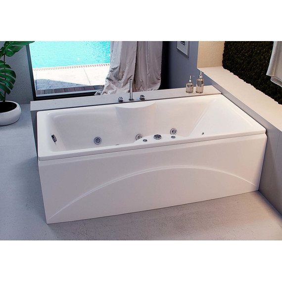 Ванна акриловая Aquatek Феникс 160x75 см FEN160-0000006, Размер - мм: 1600х750 - фото 3