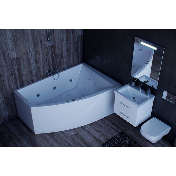 Ванна акриловая Aquatek Оракул R 180x125 см ORK180-0000013 - фото 3