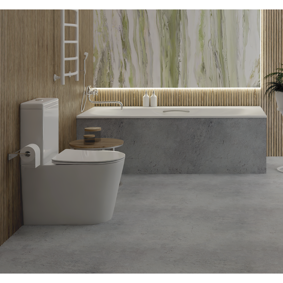 Унитаз-компакт Aquatek Вега AQ2904-00 с тонкой крышкой микролифт - фото 8