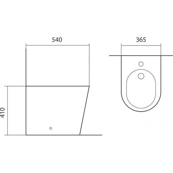 Биде напольное Aquatek Вега AQ1058-00 - фото 11