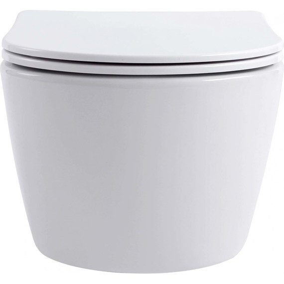 Унитаз подвесной безободковый Aquatek Европа AQ1106L-00 с крышкой микролифт - фото 6