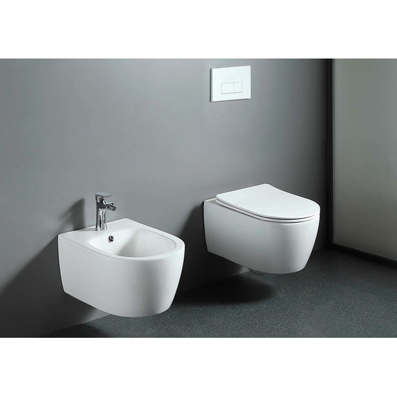 Унитаз подвесной безободковый Aquatek Европа AQ1106L-00 с крышкой микролифт - фото 10