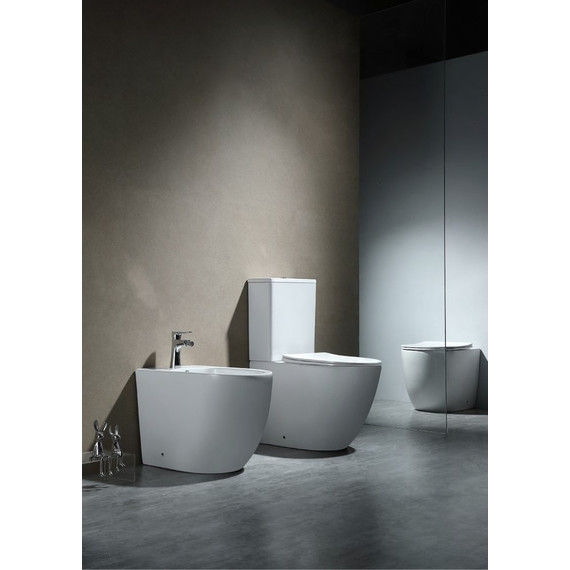 Унитаз-компакт Aquatek Европа AQ2903-00 с тонкой крышкой микролифт - фото 7