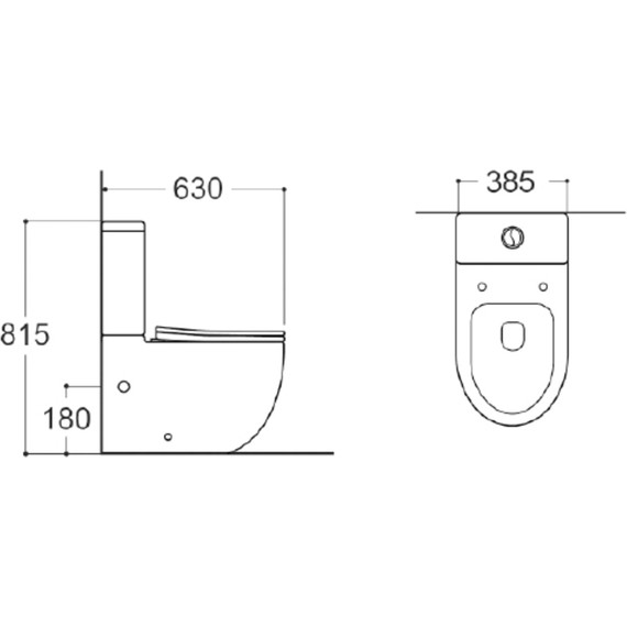 Унитаз-компакт Aquatek Европа AQ2903-00 с тонкой крышкой микролифт - фото 9