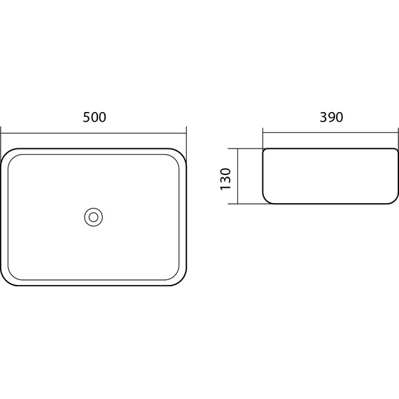 Раковина-чаша Aquatek Вега 50 см AQ5515-00 - фото 5