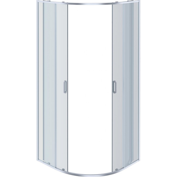 Душевое ограждение Aquatek 90x90 см AQ ARI RO 09020CH, хром/прозрачное - фото 2