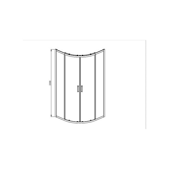 Душевое ограждение Aquatek 90x90 см AQ ARI RO 09020CH, хром/прозрачное - фото 13