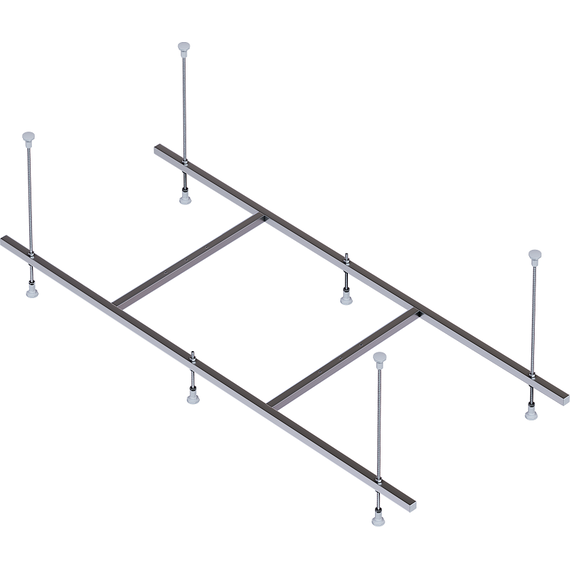 Каркас для ванны Aquatek Лугано/Либерти 150x70 см KAR-0000059 - фото 3