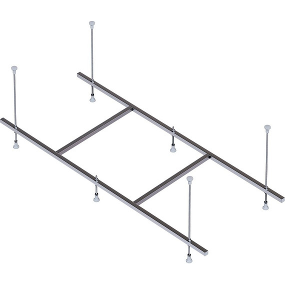 Каркас для ванны Aquatek Лугано/Либерти 150x70 см KAR-0000059 - фото 5