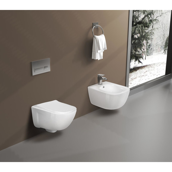 Инсталляция Aquatek Set Дива INS-0000012 с подвесным унитазом Aquatek AQ2012-00 (кнопка KDI-0000023 хром) - фото 11