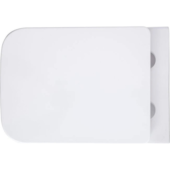 Инсталляция с подвесным унитазом комплект: Aquatek Set INS-0000012 с подвесным безободковым унитазом Амадео AQ1163-00 сиденье микролифт, крепление, кнопка смыва чёрная матовая - фото 13