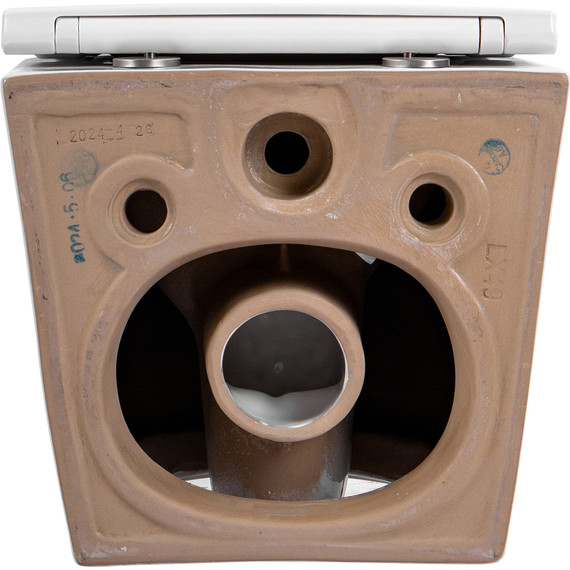 Унитаз подвесной безободковый Aquatek Европа AQ1900T-00 с тонкой крышкой микролифт (Система смыва торнадо) - фото 14