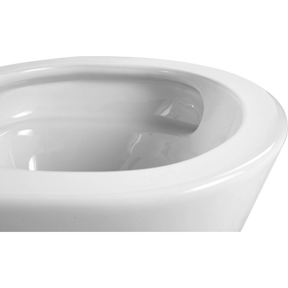 Унитаз подвесной безободковый Aquatek Вега AQ1904T-00 с тонкой крышкой микролифт (система смыва торнадо) - фото 4