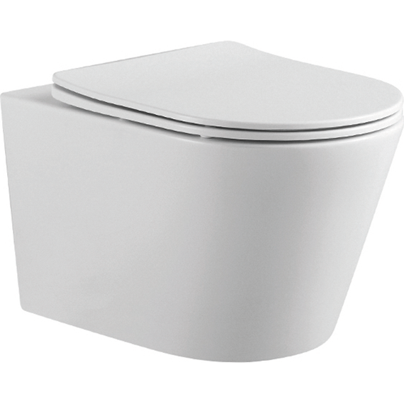 Инсталляция с подвесным унитазом комплект: Aquatek Set INS-0000012 с подвесным безободковым унитазом Вега AQ1905-00 сиденье микролифт, крепление, кнопка смыва хром глянцевая - фото 4