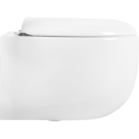 Унитаз подвесной безободковый Aquatek Альтаир AQ1980-00 с крышкой микролифт - фото 2