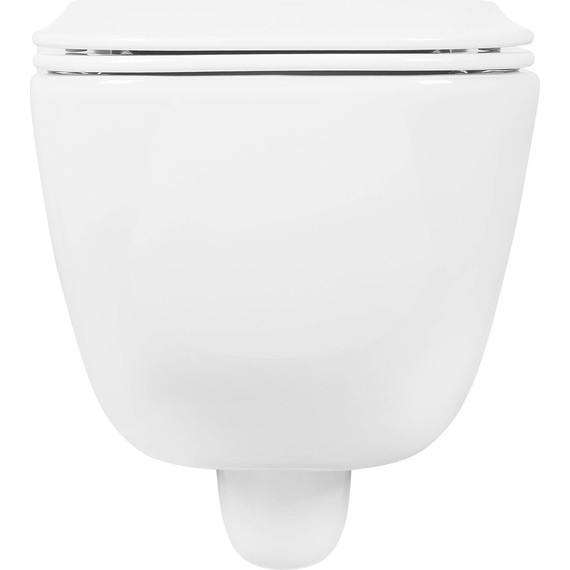 Унитаз подвесной безободковый Aquatek Дива AQ2012-00 с крышкой микролифт - фото 2