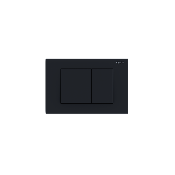 Инсталляция с подвесным унитазом комплект: Aquatek Set INS-0000012 с подвесным безободковым унитазом Вега AQ1905-00 сиденье микролифт, крепление, кнопка смыва чёрная матовая - фото 6