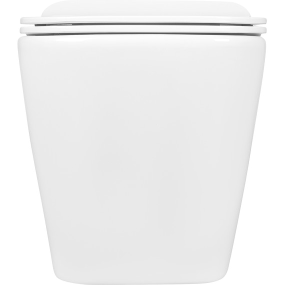 Унитаз подвесной безободковый Aquatek Дельта AQ1911-00 с тонкой крышкой микролифт - фото 5