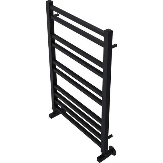 Полотенцесушитель водяной Aquatek Альтаир П10 500х800 мм AQ KK1080BL, чёрный муар - фото 2