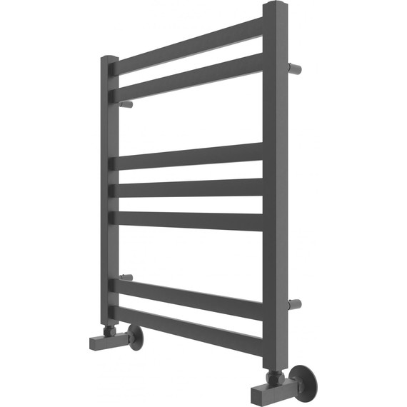 Полотенцесушитель водяной Aquatek Лира П7 500х600 мм AQ KP0760BL, чёрный муар - фото 6