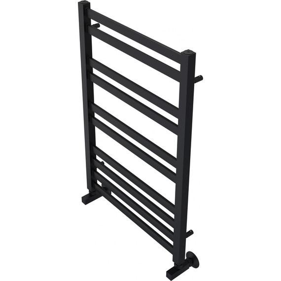 Полотенцесушитель водяной Aquatek Лира П10 500х800 мм AQ KP1080BL, чёрный муар - фото 2