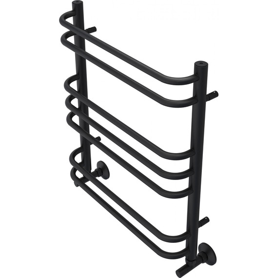 Полотенцесушитель водяной Aquatek Пандора П7 500х600 мм AQ RRС0760BL, чёрный муар - фото 2