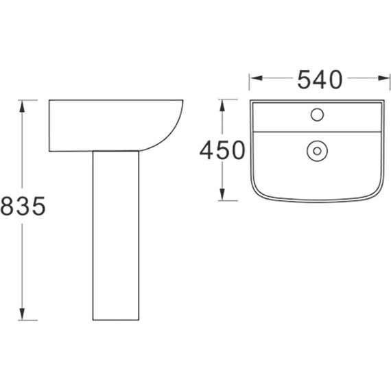Пьедестал Aquatek AQ5432-00 - фото 9