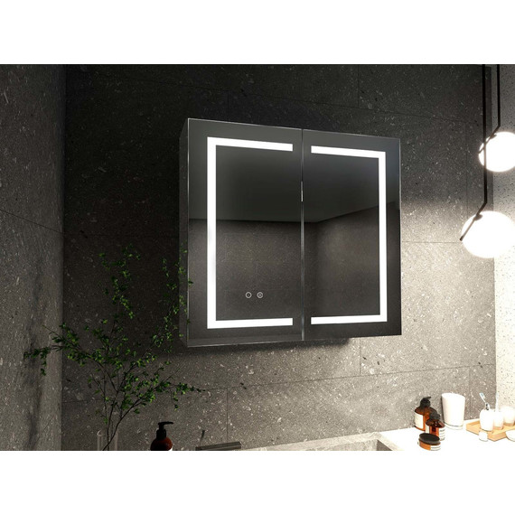 Зеркало-шкаф Aquatek 80 см AQ7804-MLC - фото 5