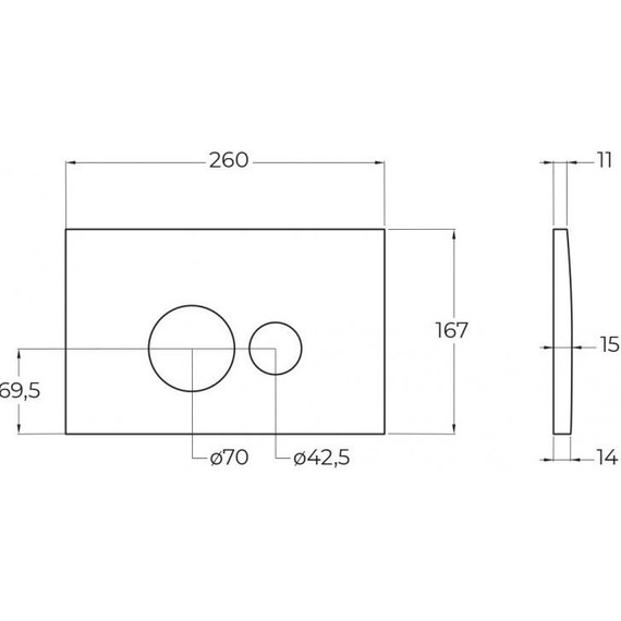 Инсталляция BelBagno с подвесным безободковым унитазом Cezares Stylus-Tor CZR-6601-TH-TOR/CZR2316SC/BB026/BB081CR (кнопка смыва, хром) - фото 9