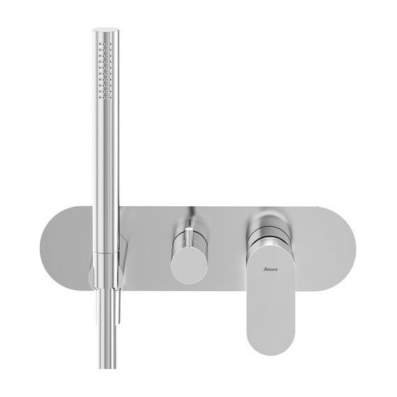 Смеситель для душа Ravak 2 потребителя Eleganta EL 065.00CR.O2+S X070220 - фото 2